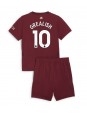 Manchester City Jack Grealish #10 Ausweichtrikot für Kinder 2024-25 Kurzarm (+ Kurze Hosen)